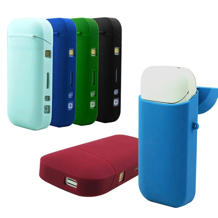 20 шт./лот красочные силиконовый чехол для технология IQOS карман заряд Anti Scratch Cover