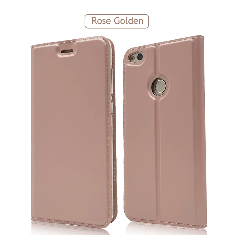 ZROTEVE Coque huawei P8 Lite Чехол кожаный флип-чехол для huawei p9 lite Чехол-кошелек чехол для huawei Honor 8 Lite чехол - Цвет: Rose Gold