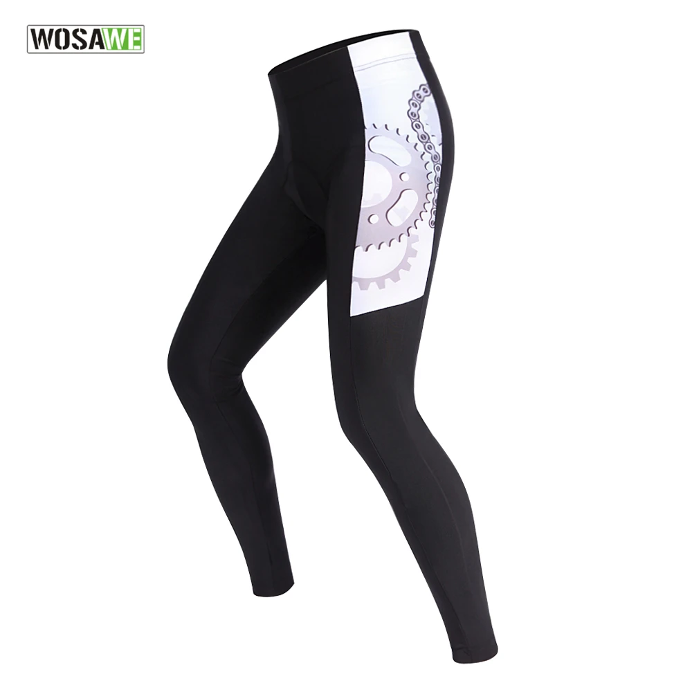 Велосипедные брюки WOSAWE для мужчин и женщин с гелевыми вставками спортивные штаны