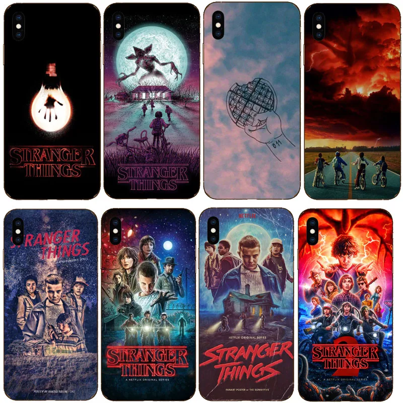 Чехол для iphone 6, 7, 8, чехол для телевизора, странные вещи, мягкий силиконовый чехол для телефона, чехол для iphone 11, 11Pro, X, XS, Max, XR, 7 Plus, 8 Plus, 6splus, 5S, SE