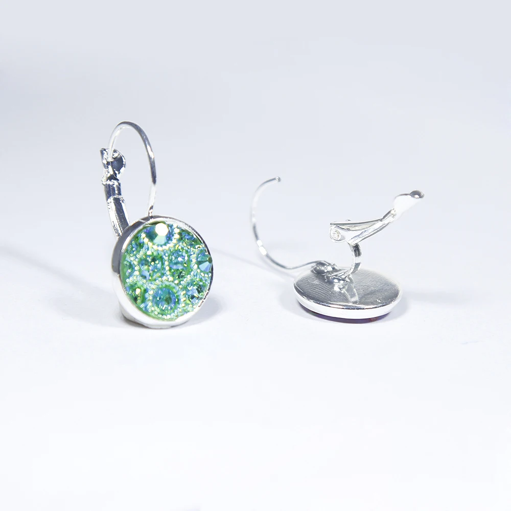Трендовые массивные серьги Drusy серьги с кристаллами для женщин Висячие висячие серьги свисающие серьги Современные Простые ювелирные изделия