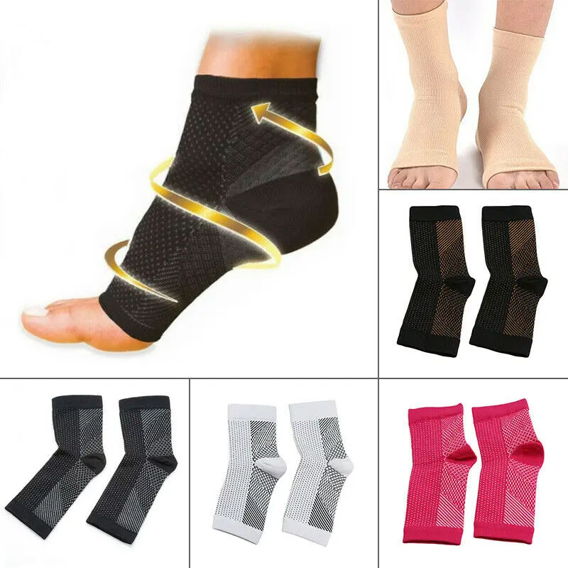 

1 Pair Foot angel anti fatigue outerdoor men socks compression Breatheable foot sleeve Support Socks Men Brace Sock DropShip