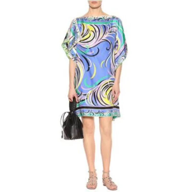 3 цвета дамы новое поступление Подиум свободный большой размер рукав летучая