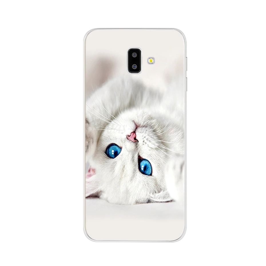 Чехол для samsung J4 J6 Plus J8, чехол из ТПУ, силиконовый мягкий чехол для телефона, чехол для samsung Galaxy J4 J6 Plus, чехол