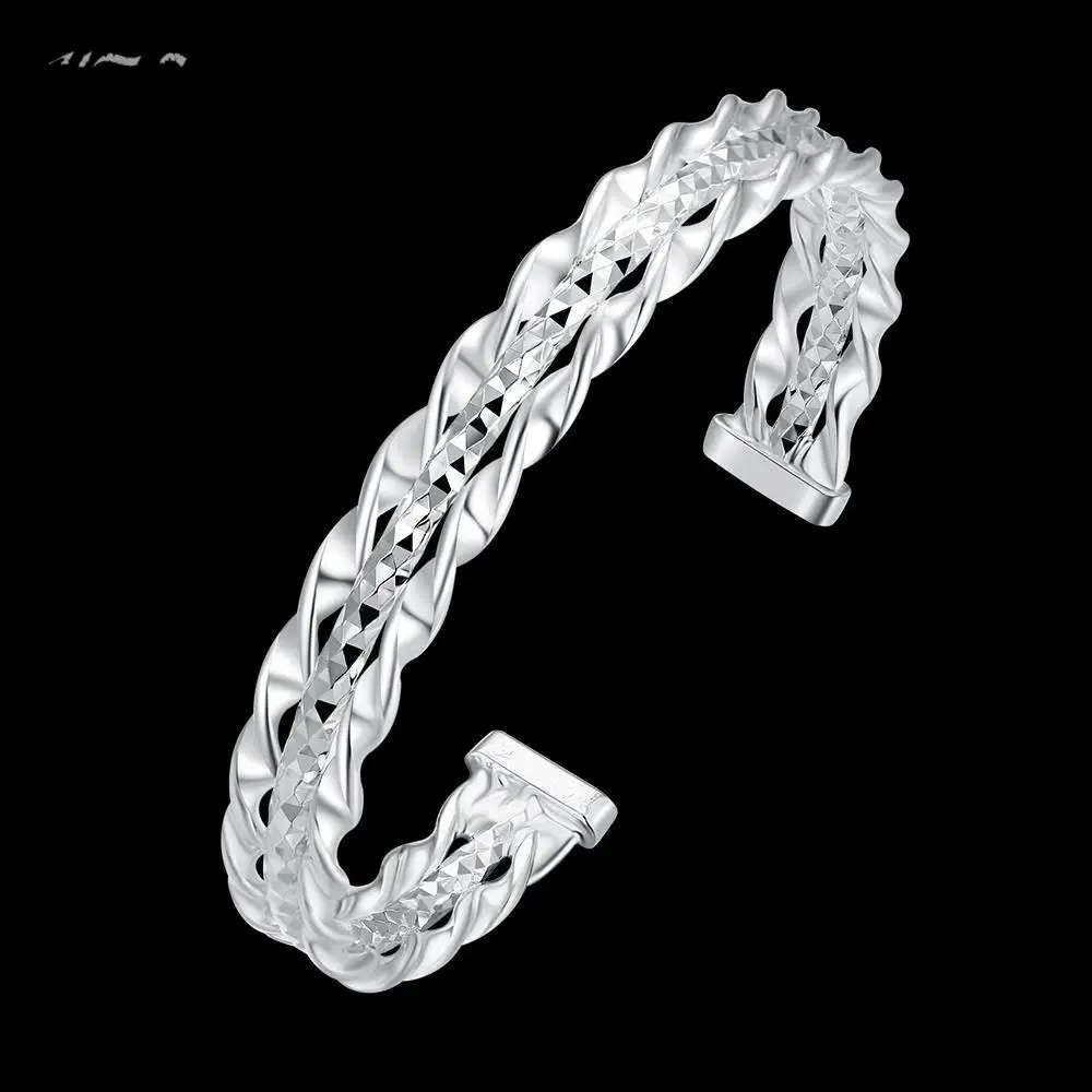 Новинка личность открытия посеребренные широкий браслет женский|wide bracelet|wide silver