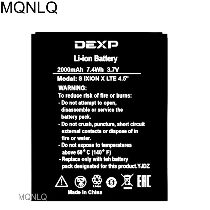 Для DEXP Ixion X LTE 4 5 &quotАккумулятор для IOS 3 8 в Вт/ч мА аккумулятор MQNLQ|Аккумуляторы