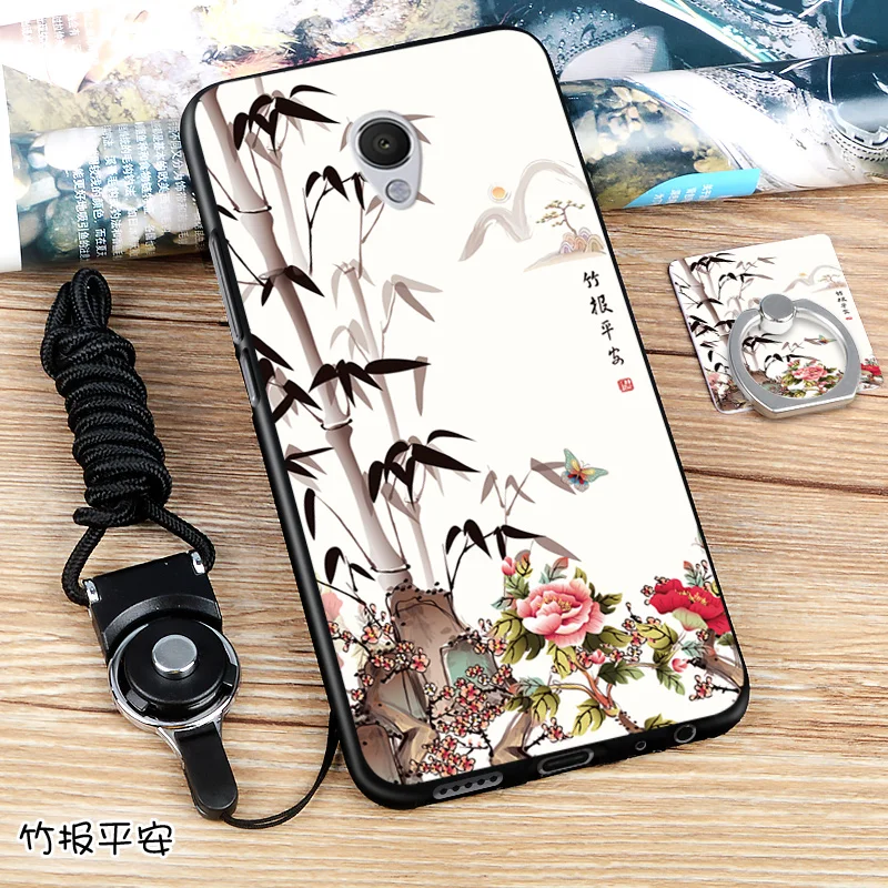 Meizu MX6 Case Cover 3D Relief Painting Back Covers For MX 6 Cases Slim Silicon TPU Soft Cell Phone Protection Capa |