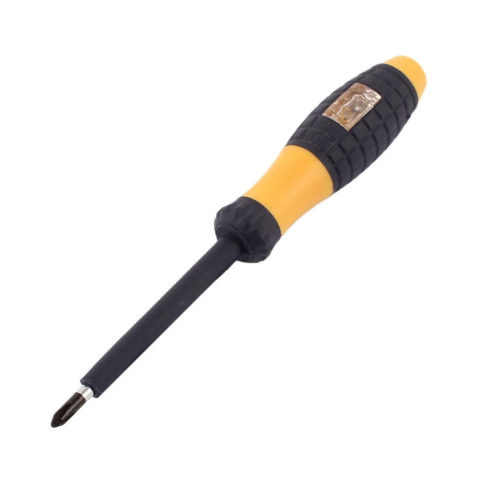

Uxcell 1pcs AC DC 12V-250V Voltage Tester Electroprobe with Phillips Screwdriver Grounding Test Break-point Test Plastic Handle
