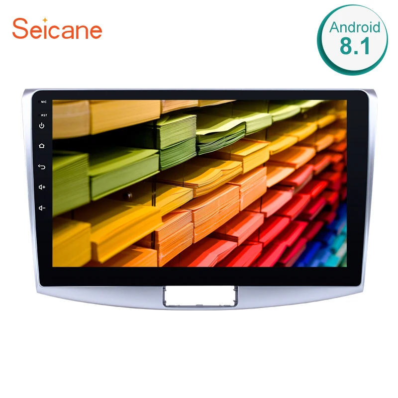 Seicane 10,1 дюймов 2Din Android 8,1 Автомагнитола радио gps Navi для 2012 2013 VW Volkswagen Magotan B7 Bora Golf 6