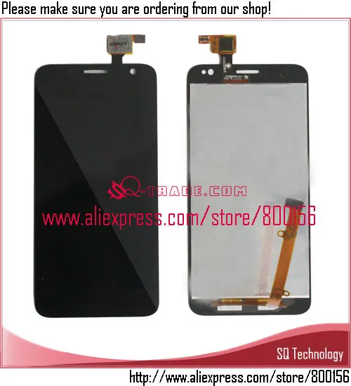 5 шт./лот для Alcatel One Touch Idol Mini OT6012 6012 ЖК дисплей с сенсорным дисплеем дигитайзер в