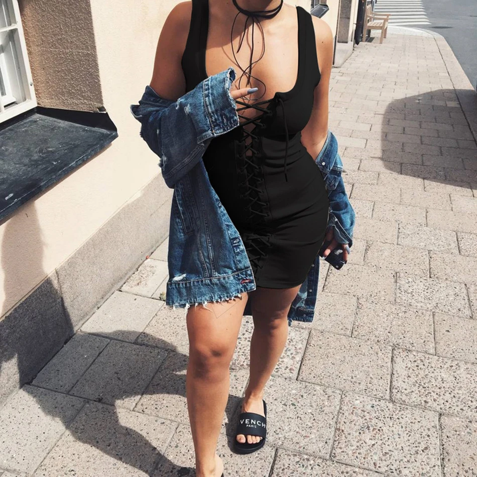 2017 Летнее белое розовое черное платье с v образным вырезом женские вечерние