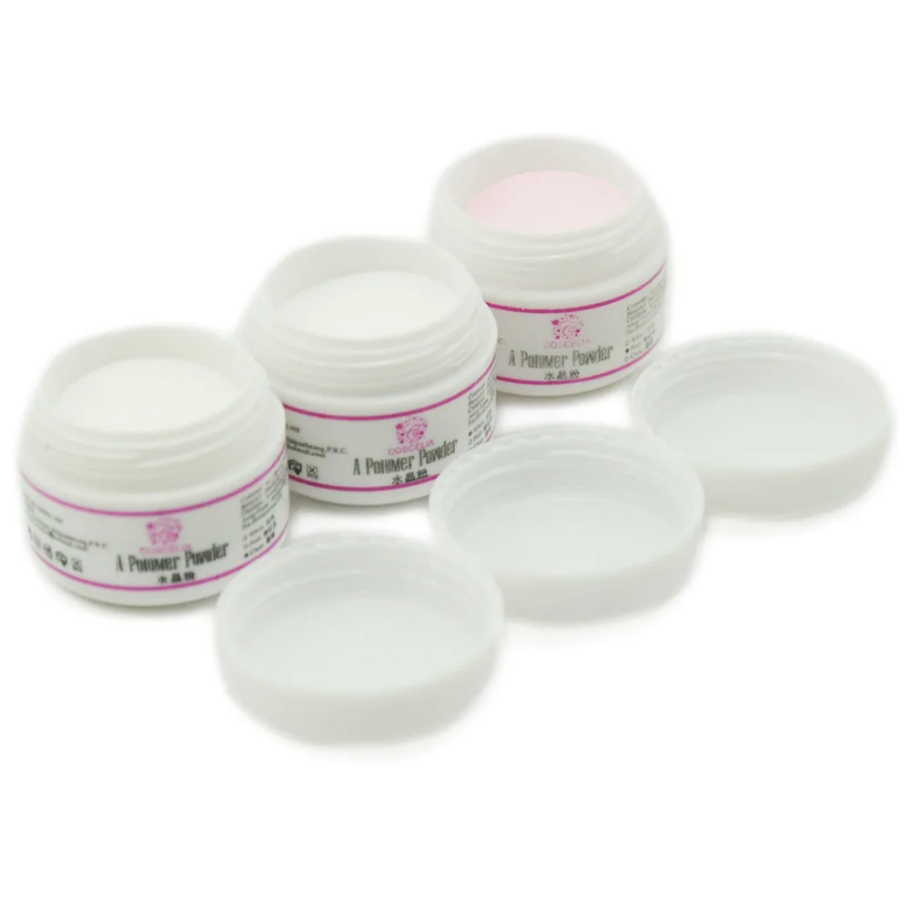 Акриловая пудра розовый белый металл с прозрачными кристаллами порошок для