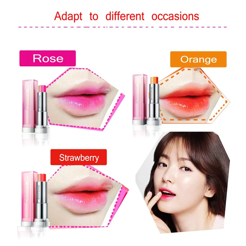 3 цвета тинт для макияжа увлажняющие помады водостойкие долговечные блеск губ