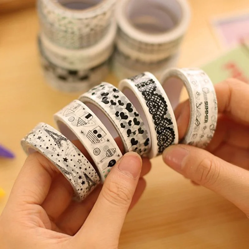 2 шт. декоративные ленты для фотоальбома 9 мм х 7 м|paper tie craft|paper chipboardpaper craft materials |