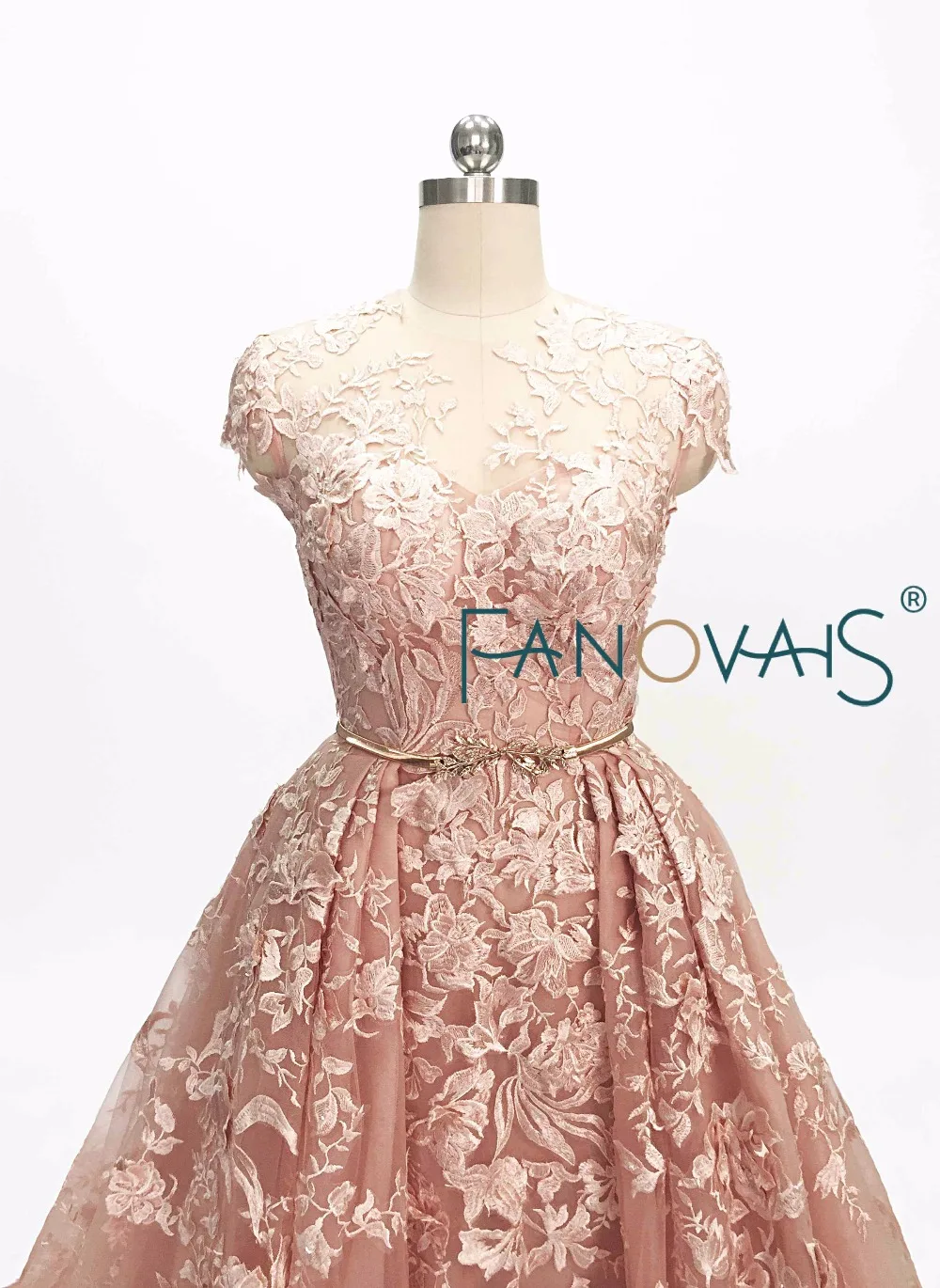 2019 кружевные вечерние платья Мыс рукава с поясом Vestido de fiesta Robe soiree роскошные Пром