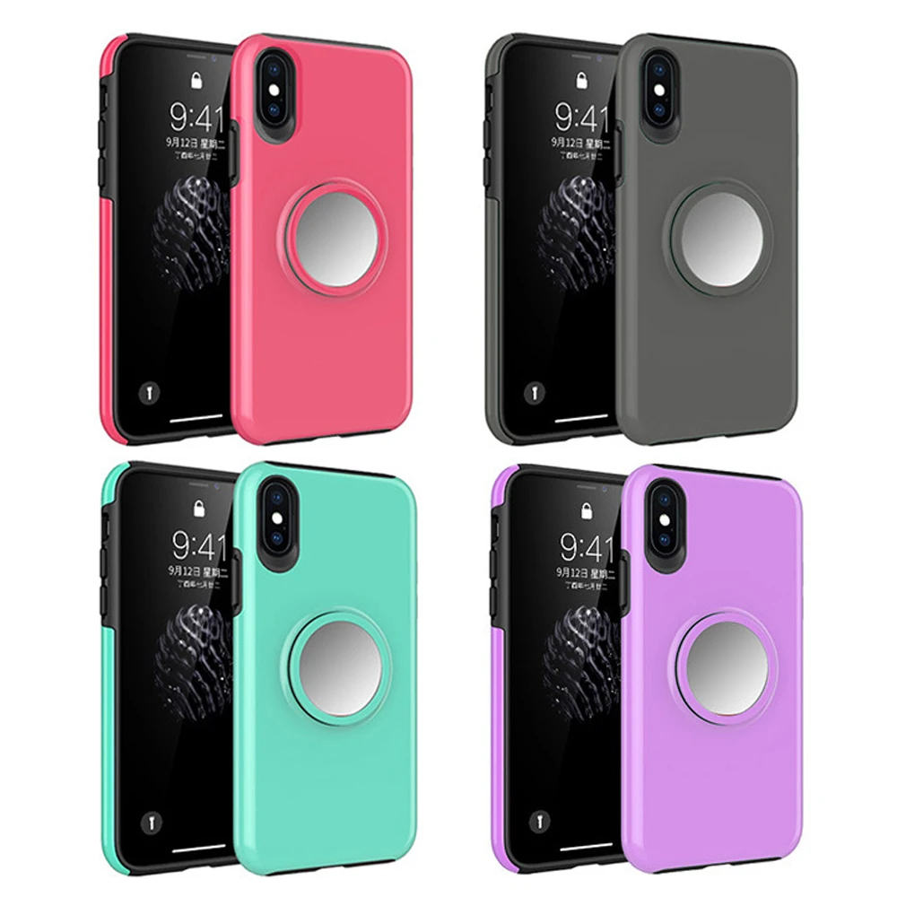 Защитный чехол для iPhone X XS Max XR 7 8 Plus карамельный цвет задняя крышка чехол-бампер