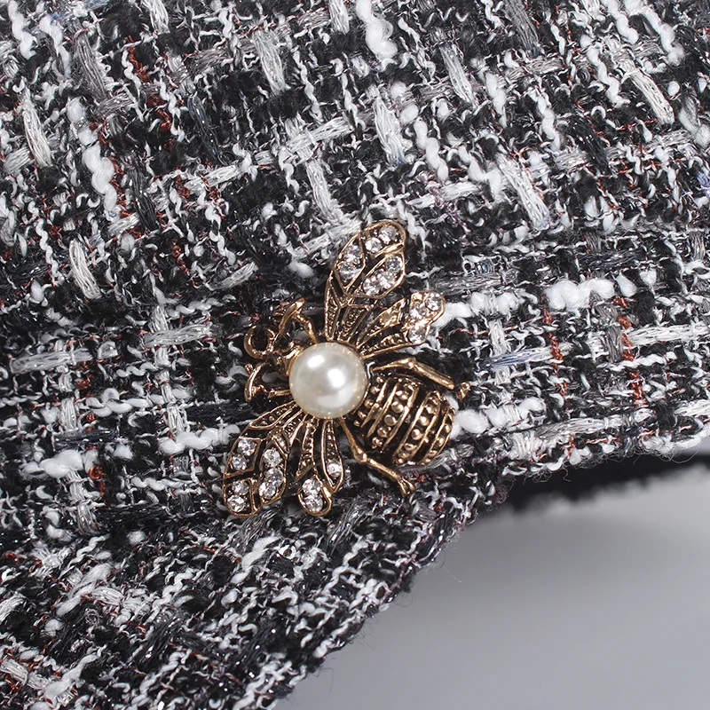 Женские шапки в стиле милитари ROSELUOSI модные на осень и зиму|Женские военные шляпы|