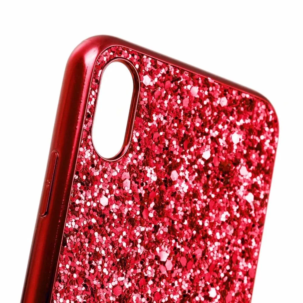 Sinbeda Роскошный чехол для телефона iphone XS MAX XR модные блестящие мерцающие Чехлы 7 8