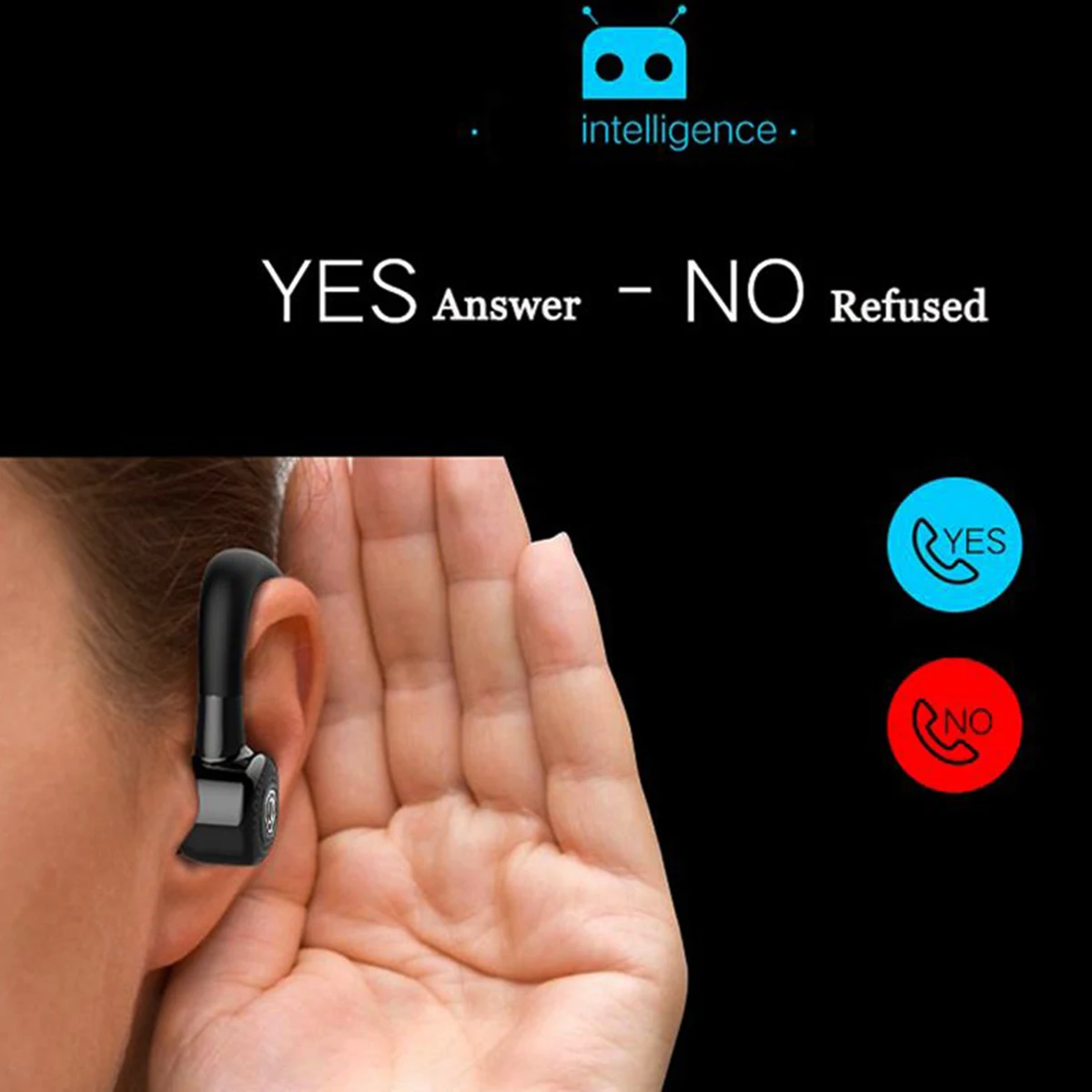 Bluetooth наушники V9 Беспроводные спортивные с одним ухом bluetooth 4 0 гарнитура для