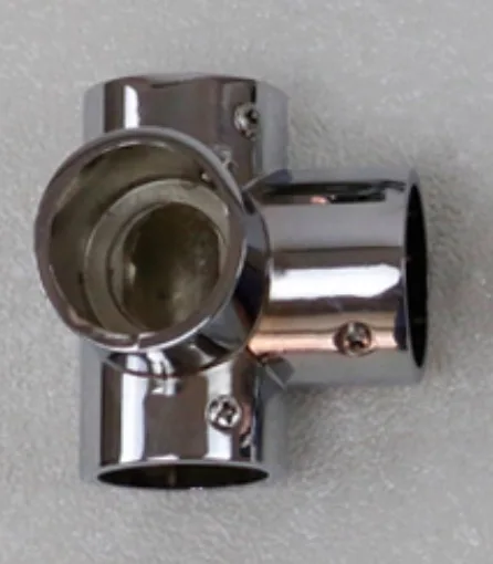 4 шт./лот (для 25 миллиметровой трубы) вертикальный четырехсторонний стальной