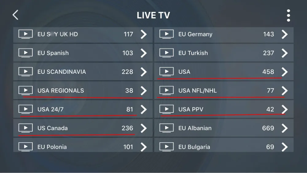 Америка IP tv M3U подписка с 7100 каналов включает США Канада Мексика Италия Португалия поддержка H96 max Android tv mag25x E2