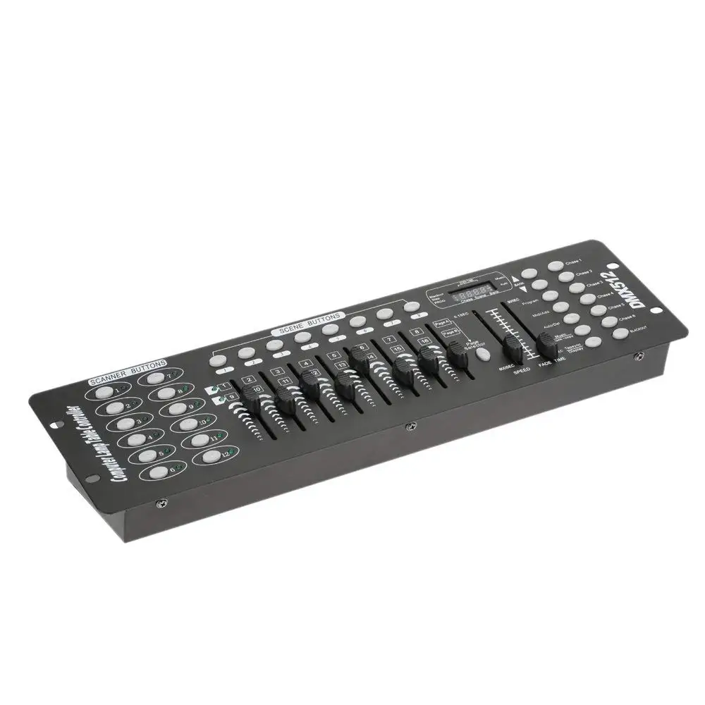 Aoguteely 192 Channels DMX512 Controller Console for Stage Light Party DJ Disco Operator Equippmen | Освещение