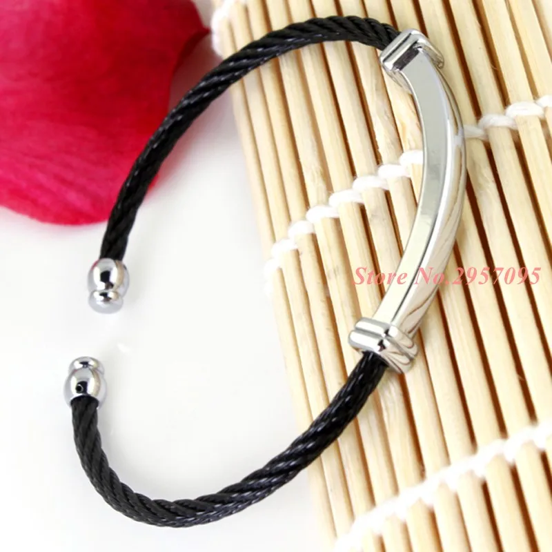 Новые модные женские и мужские Кабельные Браслеты из нержавеющей стали золотого