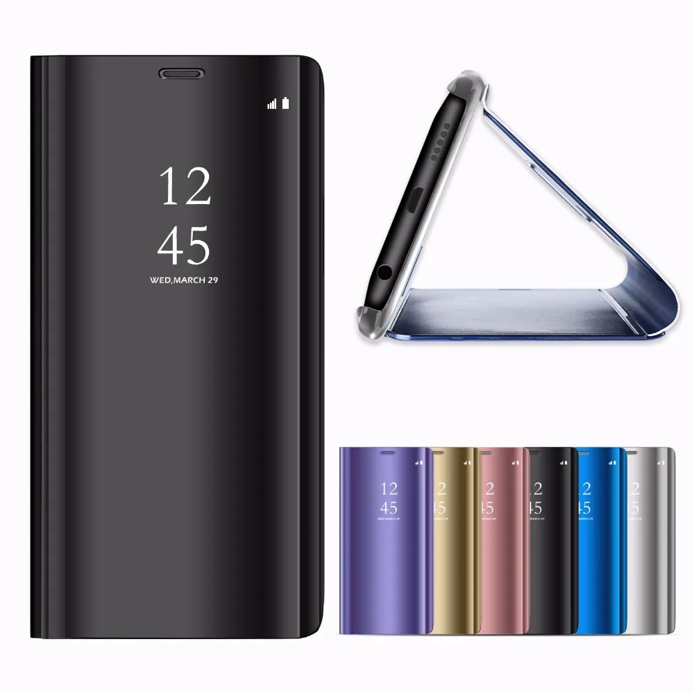 Чехол для Samsung Galaxy S10 9 Plus S8 S7 edge A5 A8 J7 роскошный чехол с откидной подставкой