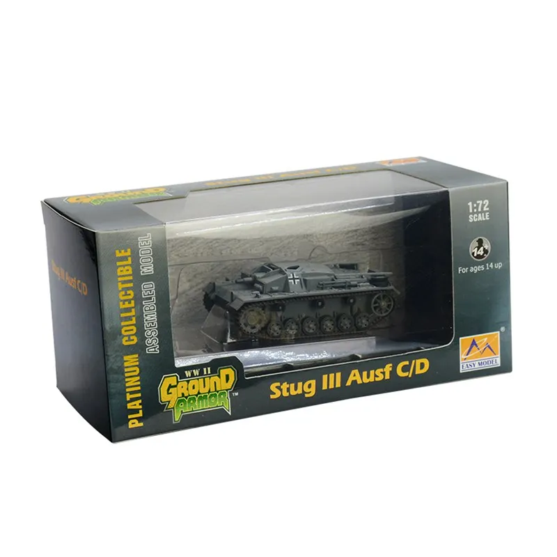 Предварительно построенный 1/72 Немецкий Второй мировой войны масштаб StuG III Ausf. C/G