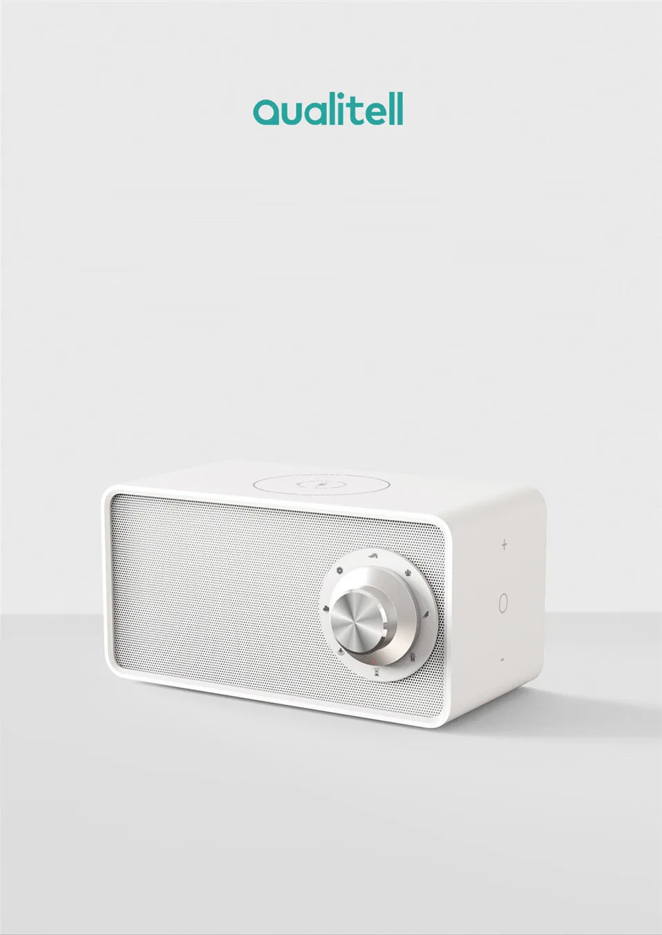 Xiaomi Mijia Zhiling Qualitell сток Беспроводное зарядное устройство белый шум динамик BLT5.0 EPP протокол 10 Вт Быстрая зарядка зарядное устройство динамик