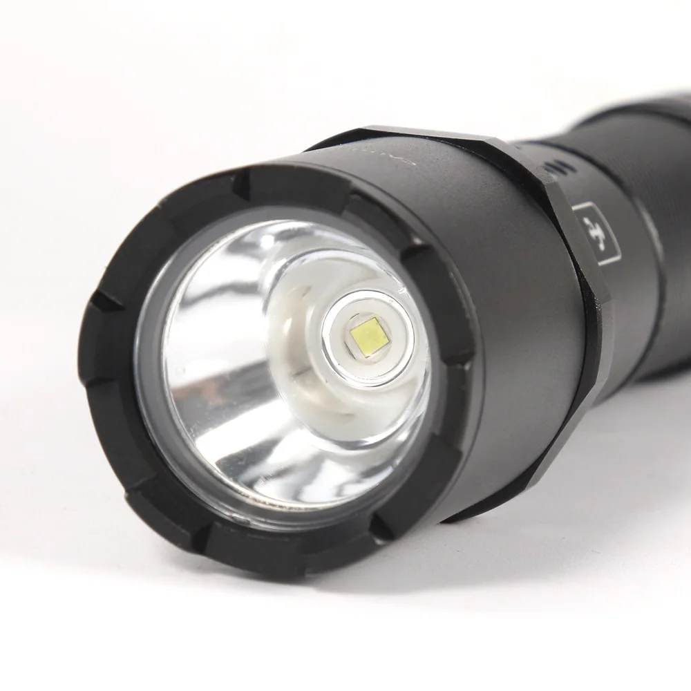 AloneFire TK700 CREE светодиодный Полиция Вспышки светильник безопасности и самообороны ультра яркий фонарь Usb Перезаряжаемые Тактический патруль светильник