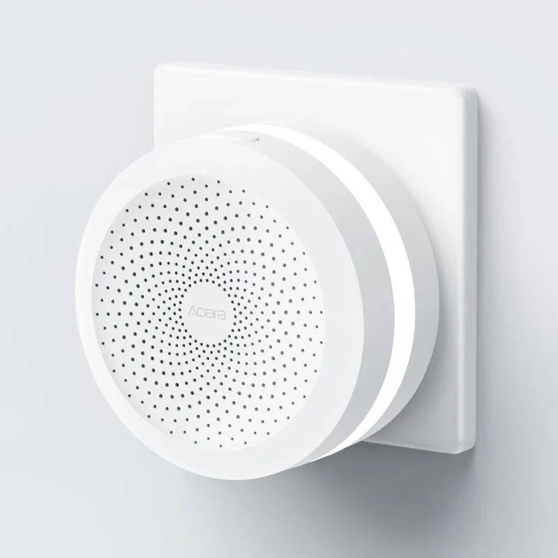 Беспроводной шлюз Aqara Gateway Hub светодиодный ночник Zigbee RGB с Wi Fi работает приложением