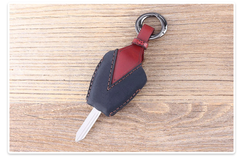 KEYYOU 3 кнопки кожаный чехол для ключа автомобиля чехол для Chrysler Jeep для Dodge Ram 1500 Калибр Nitro Ram 2500 3500 крышка ключа