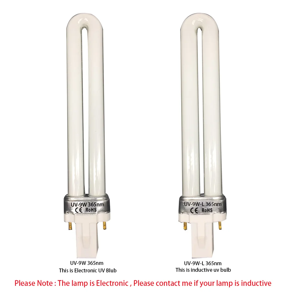 4X9 Вт электронные и Индуктивные УФ-лампы гель для ногтей УФ лампа Сушилка ЗАМЕНА