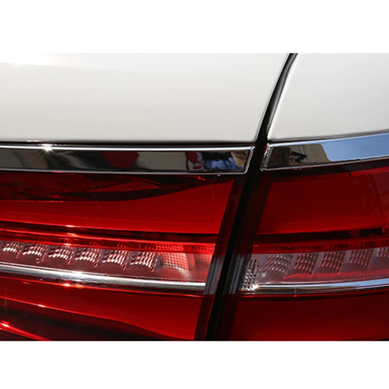 4 шт. хромированные задсветильник фары для Mercedes Benz GLC Class X205 2016 2017|rear cover|trim covertrim chrome