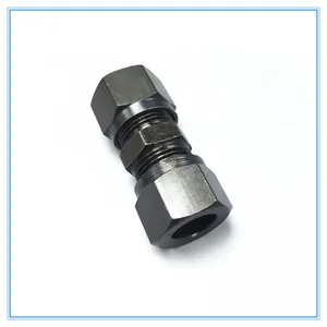 Гидравлический Железный Соединительный фитинг для труб с морской клеммой прямой через 68101214 мм набор с двойной картой