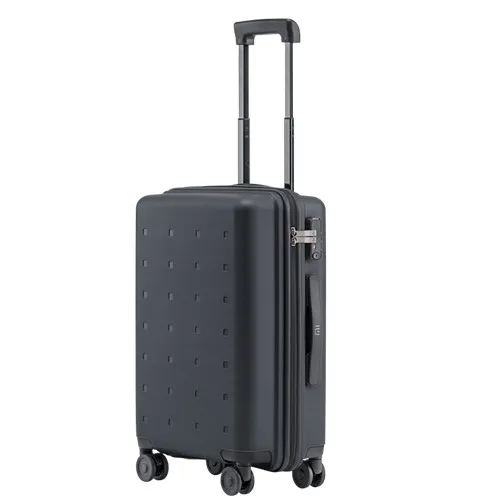Черный Xiaomi Mi Молодежная версия Чехол для костюма 20 дюймов 36L TSA замок Спиннер колесо для переноски багажа чехол для путешествий на открытом воздухе - Цвет: Черный