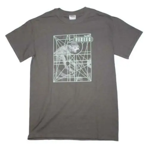 Футболка PIXIES Monkey Grid Новый аутентичный s xl|Мужские футболки| |