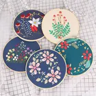 Наборы для 3D вышивки с изображением цветов, ручная работа, рукоделие, вышивка крестиком, подарок, настенное искусство, Декор для дома