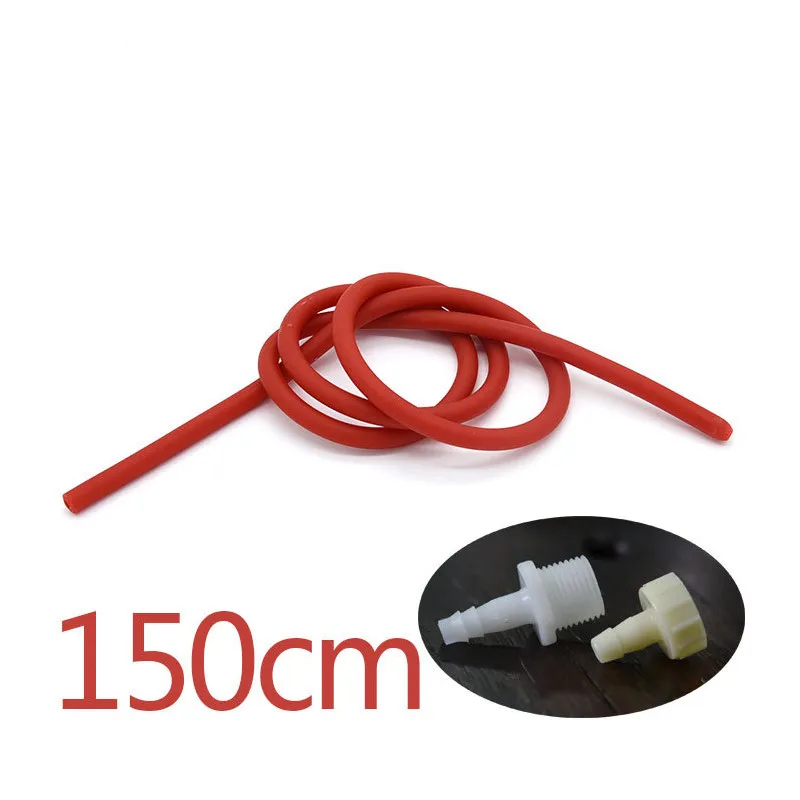 red 150 Силиконовые клизмы шланг советы для чистки задницы душ мягкий душ Анальный Душ сантехника набор биде части клизмы трубки шланг для биде - Цвет: red 150