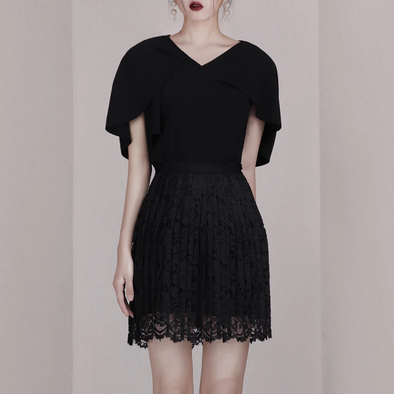 INDRESSME 2019 новые сексуальные топы с короткими рукавами и v образным вырезом