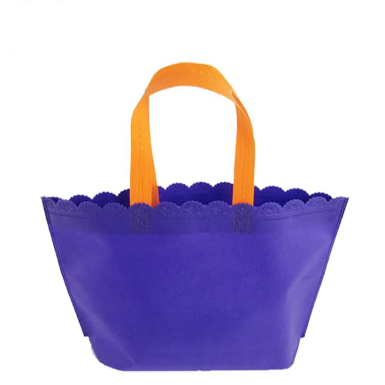 20 шт./лот Пользовательский логотип печать Нетканая складная сумка для покупок|non