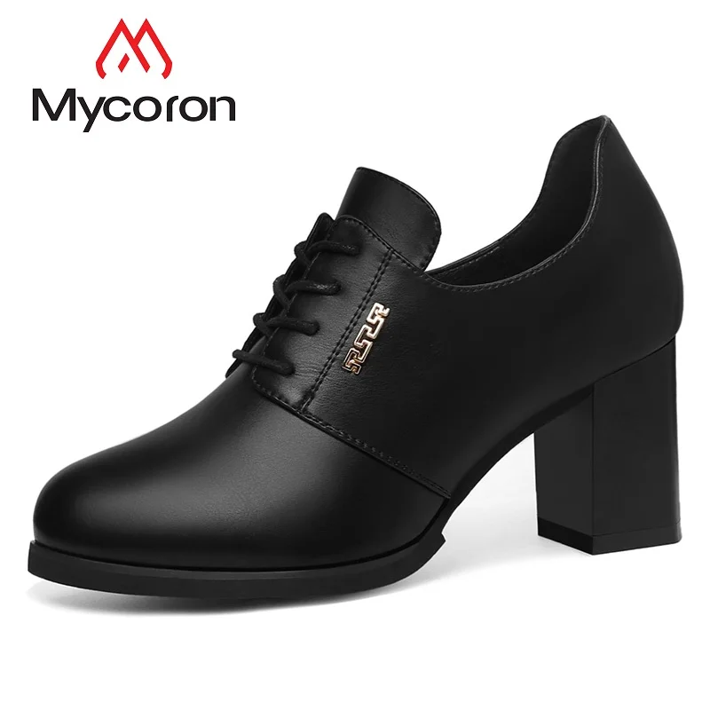 MYCORON/Новое поступление женские туфли-лодочки высокого качества удобные туфли на