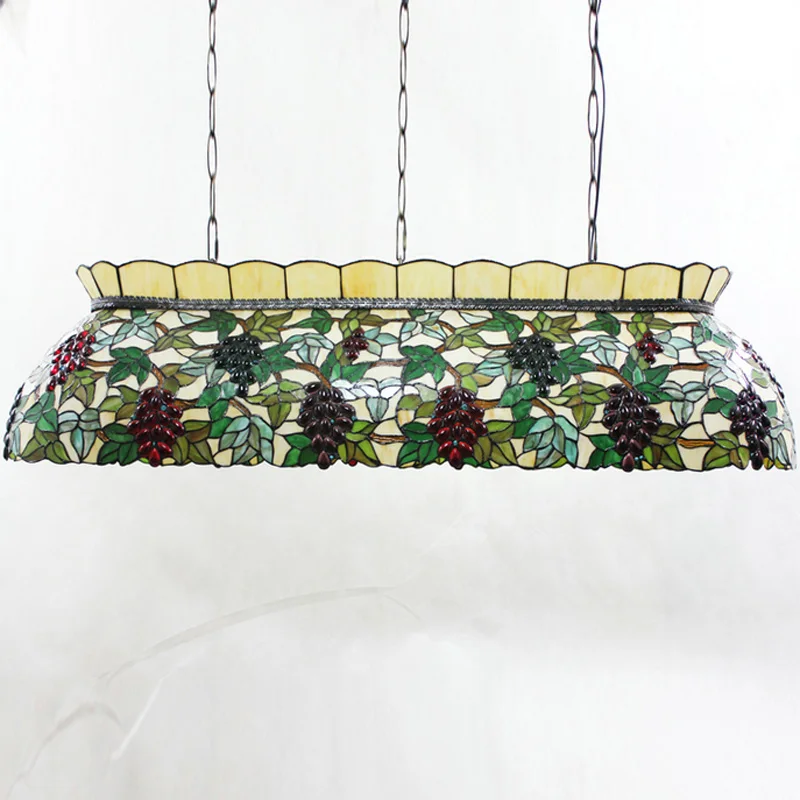 Подвесная лампа Тиффани в скандинавском стиле для кухни люстра бильярда бара