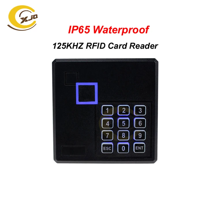 ID(EM) XJQ высокое качество водонепроницаемый считыватель карт, RFID 125 кГц/13,56 МГц считыватель карт контроля доступа с wiegand 26/34 GB-R102A - Цвет: ID(EM)