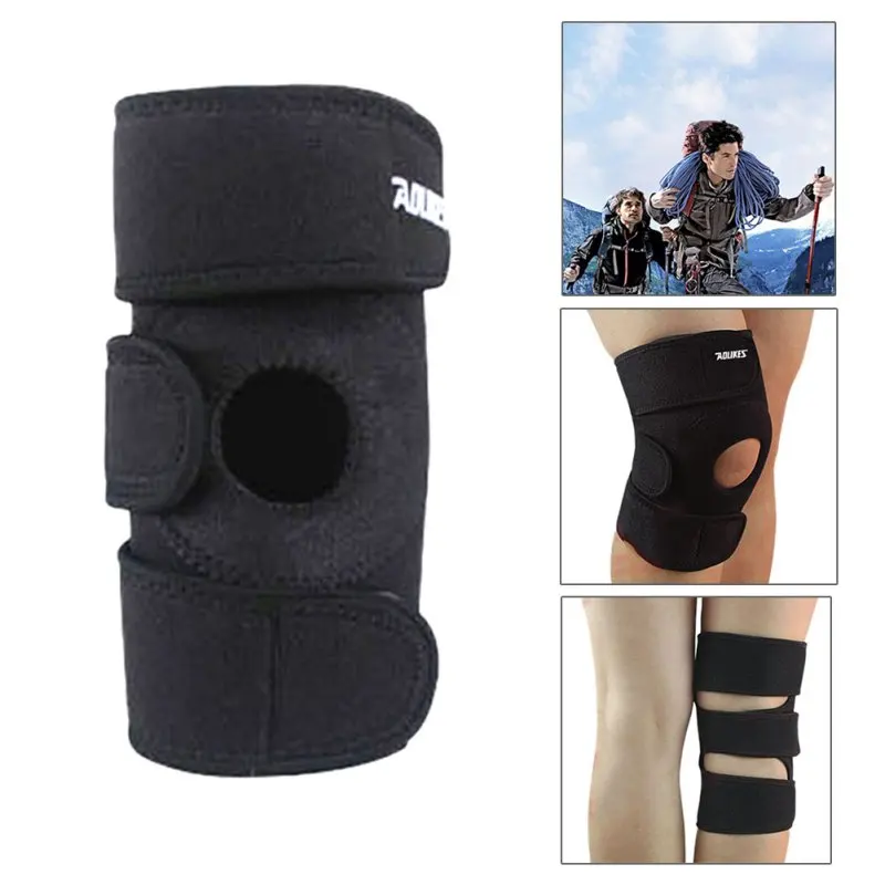 Тонкие дышащие наколенники Meniscus, 1 шт., наколенники из силикагеля, наколенники для пешего туризма, бега, баскетбола, наколенники, бандаж