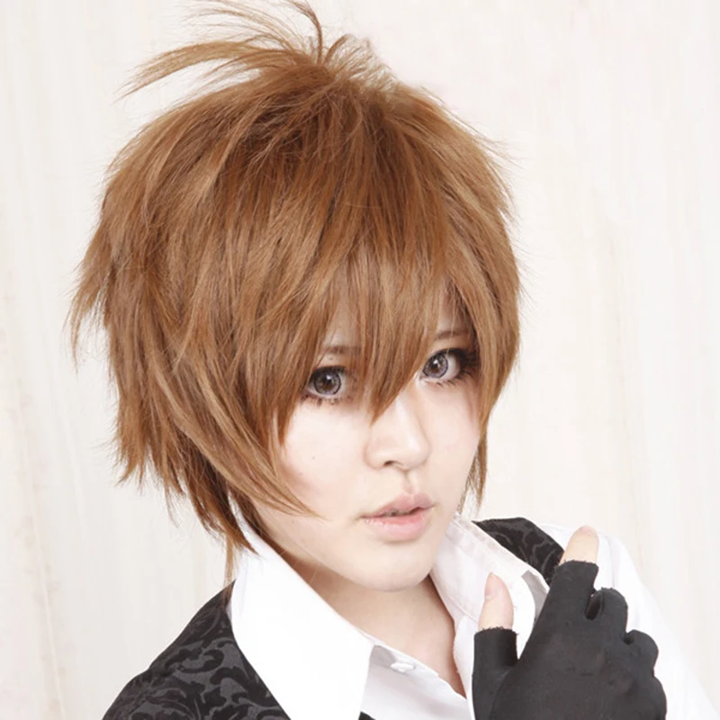 Парик для косплея японского аниме парик мальчиков из Аниме Сакура ли сяорлан