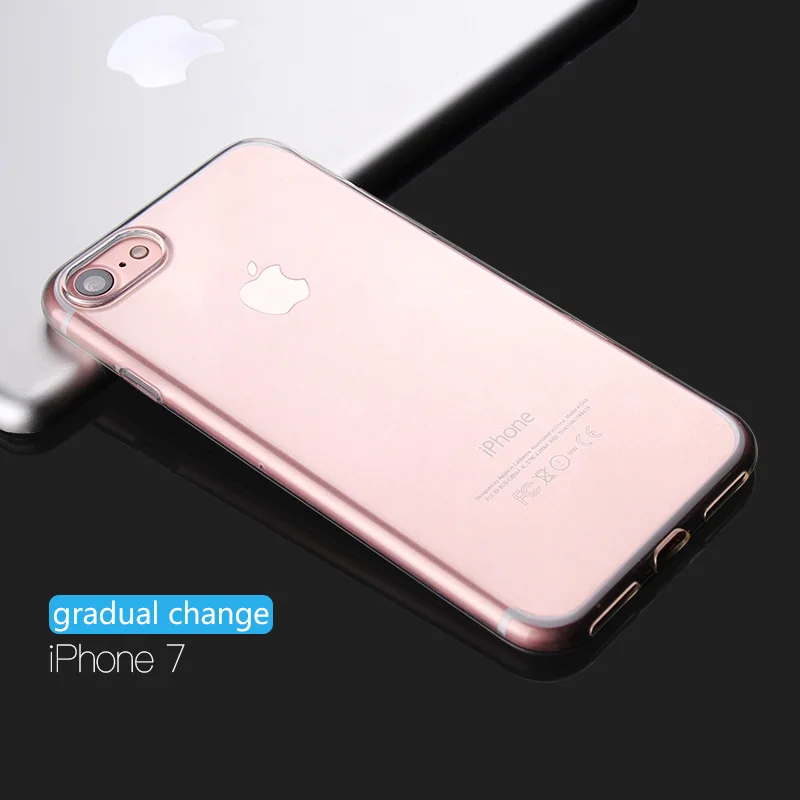 Чехол для iPhone 7 6 6s 8 X Plus XS прозрачный силиконовый чехол из ТПУ Прозрачная мягкая