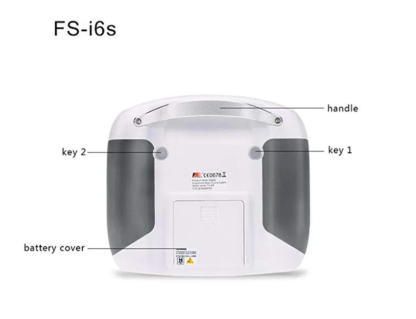Flysky FS I6S 10ch 2 4G AFHDS 2A Радиоуправляемый передатчик с ресивером для