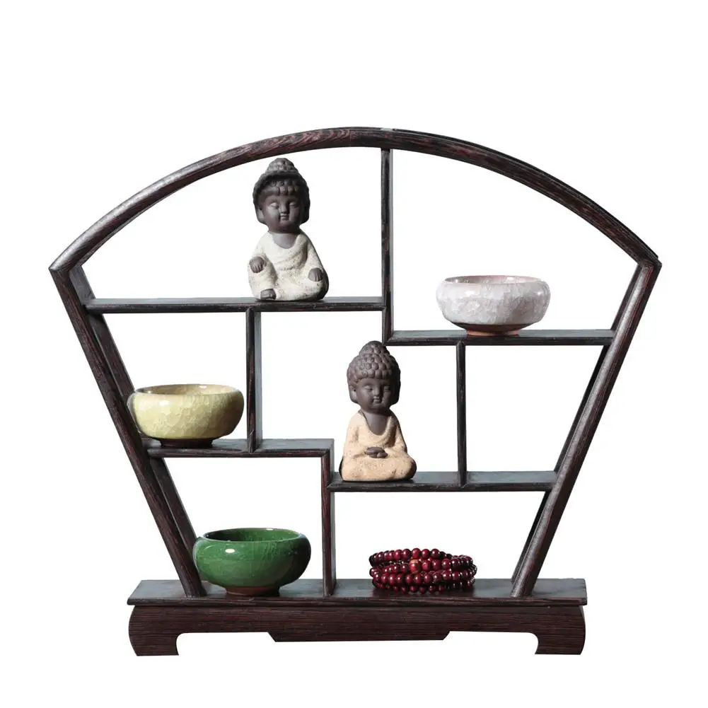 Деревянные ретро стеллажи для хранения ящик декоративных поделок цветочный